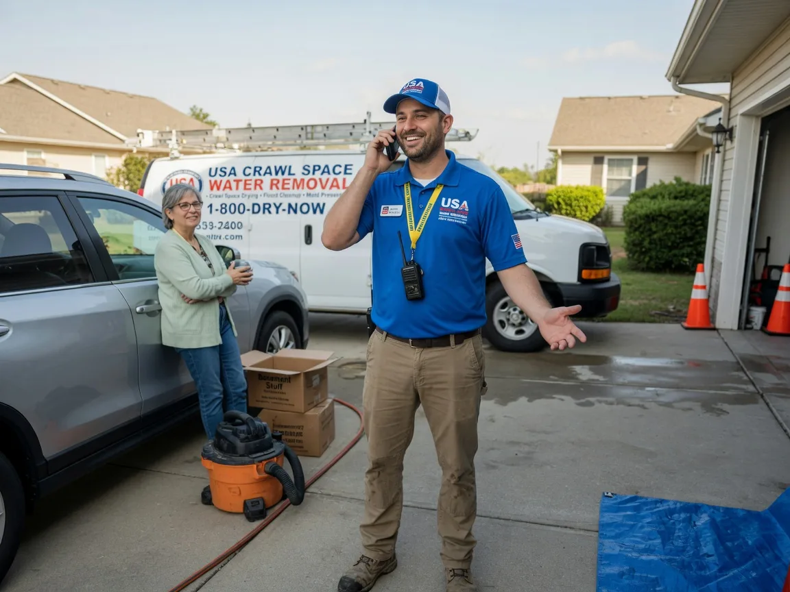 Crawl Space Water Removal Grove, OK FAQs